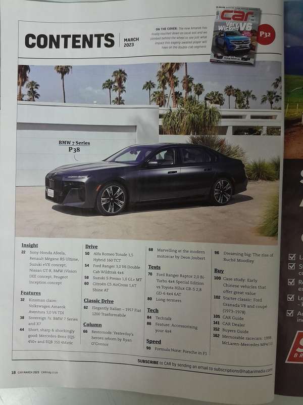 CAR MAGAZINE - August 2023. March 2023 and July 2022.