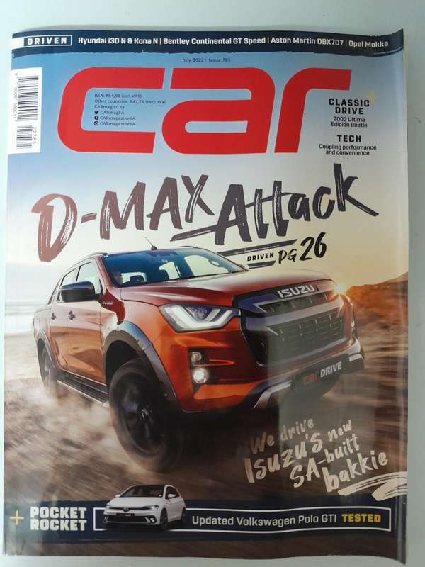 CAR MAGAZINE - August 2023. March 2023 and July 2022.
