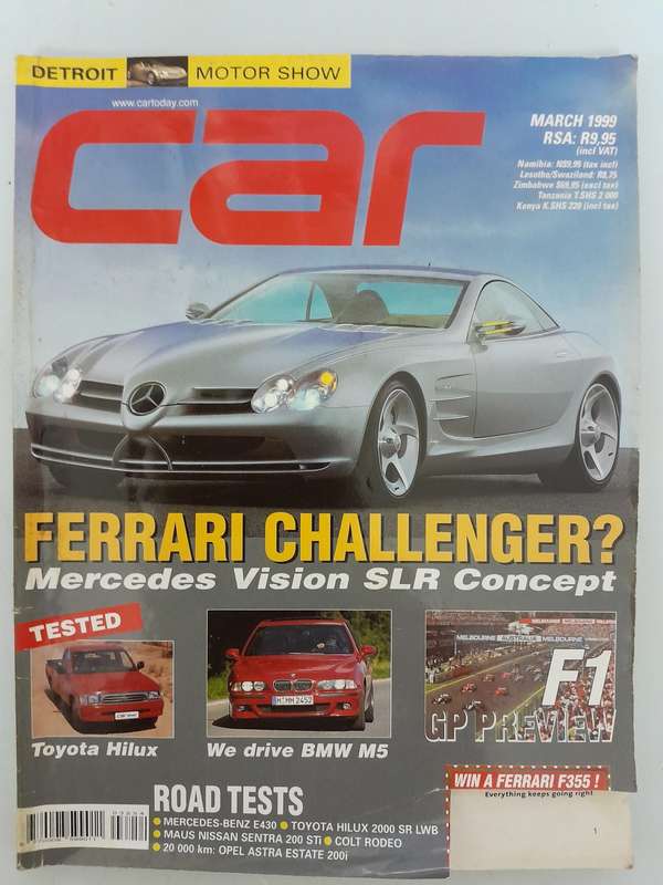 CAR MAGAZINE - March 1999 and June 1999.
