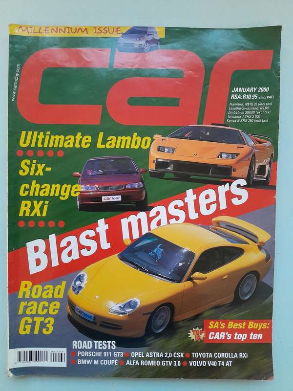 CAR MAGAZINE - Jan 2000 and July 2002.
