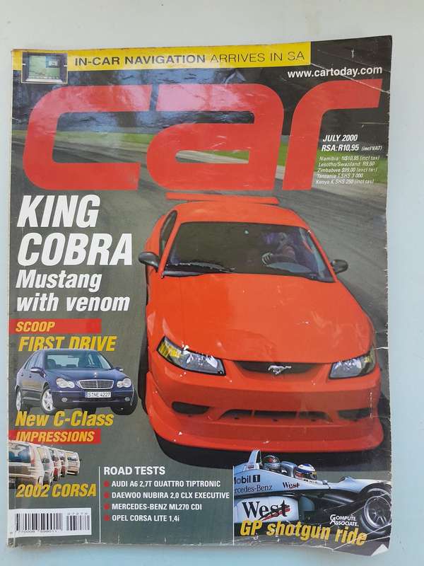 CAR MAGAZINE - July 2000 and August 2000