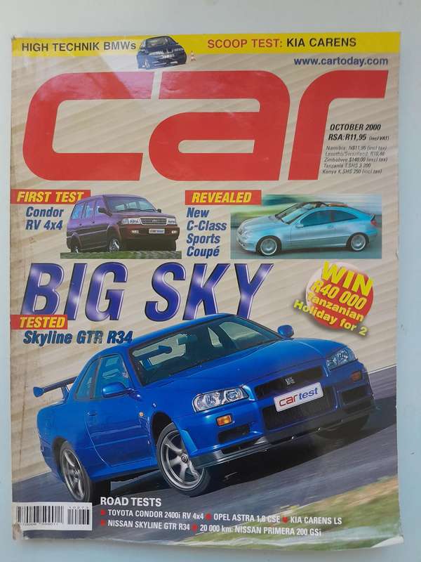 CAR MAGAZINES - September 2000 and October 2000.