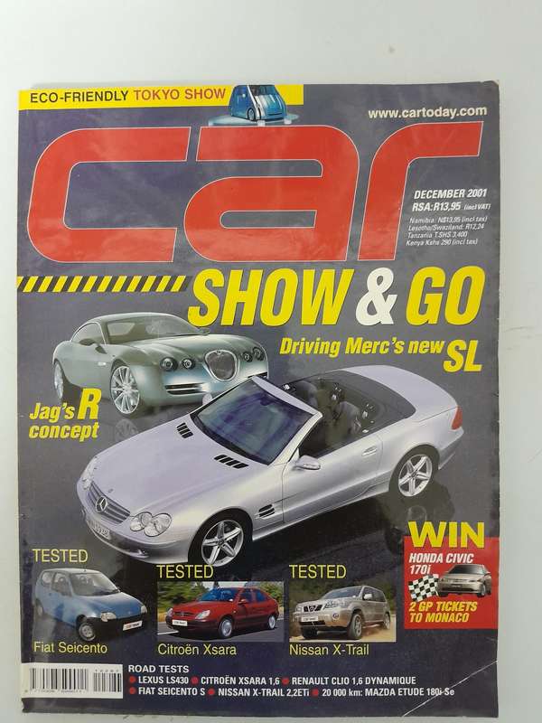 CAR MAGAZINE - November 2001 and December 2001.
