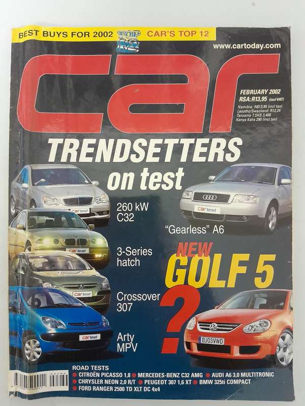 CAR MAGAZINE - January 2002 and February 2002.
