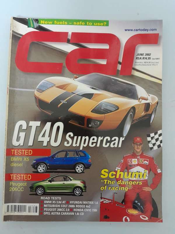 CAR MAGAZINE - May 2002 and June 2002.