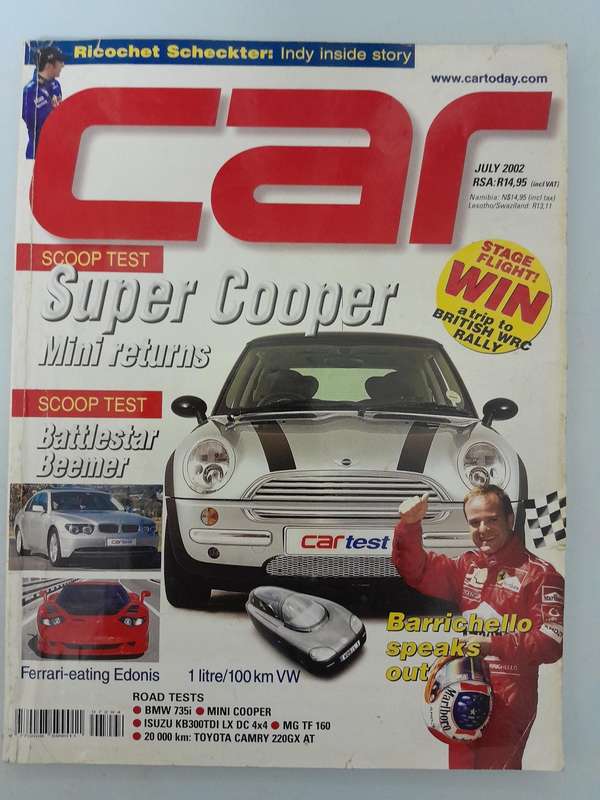 CAR MAGAZINE - Jan 2000 and July 2002.