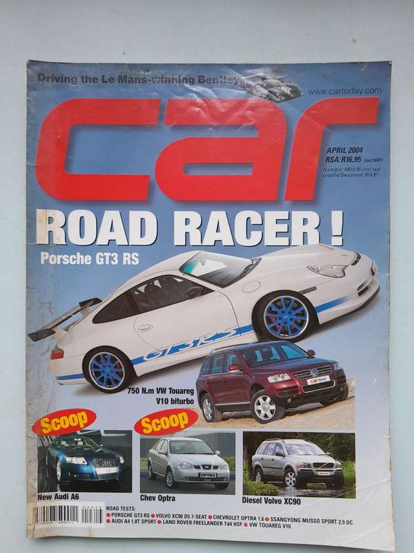 CAR MAGAZINE - March 2004 and April 2004.