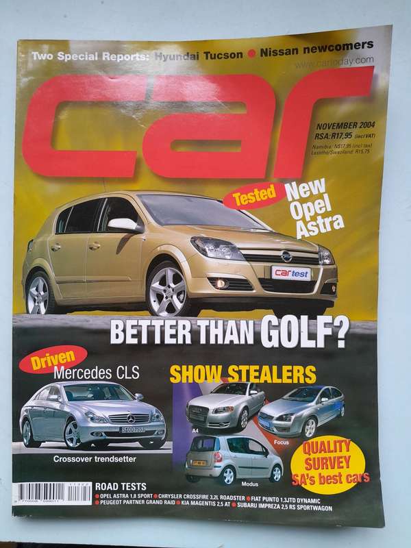 CAR MAGAZINE - September 2004 and November 2004.