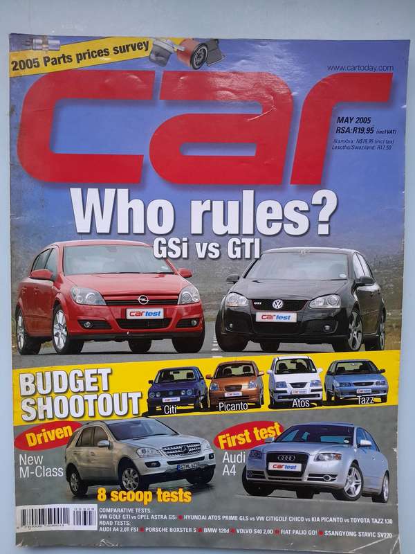 CAR MAGAZINE - May 2005 and June 2005
