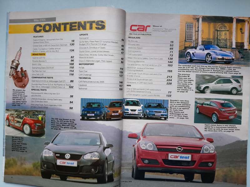 CAR MAGAZINE - May 2005 and June 2005