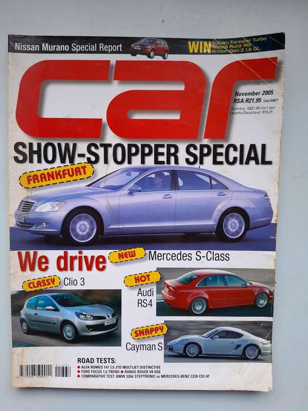 CAR MAGAZINE - September 2005 and November 2005.