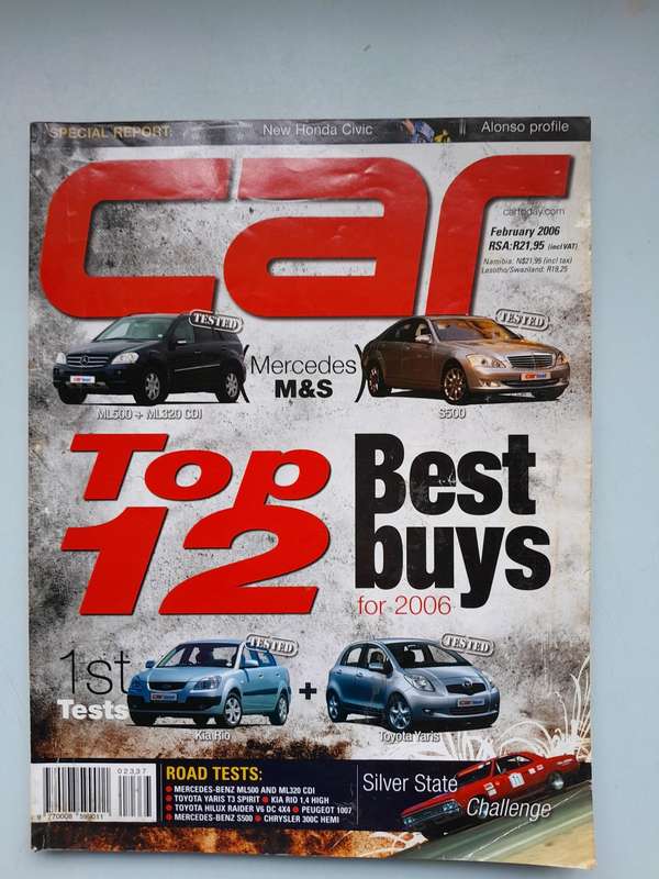 CAR MAGAZINE - February 2006 and March 2006.