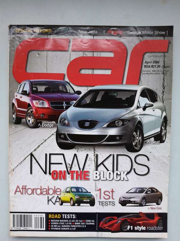 CAR MAGAZINE - April 2006 and May 2006.