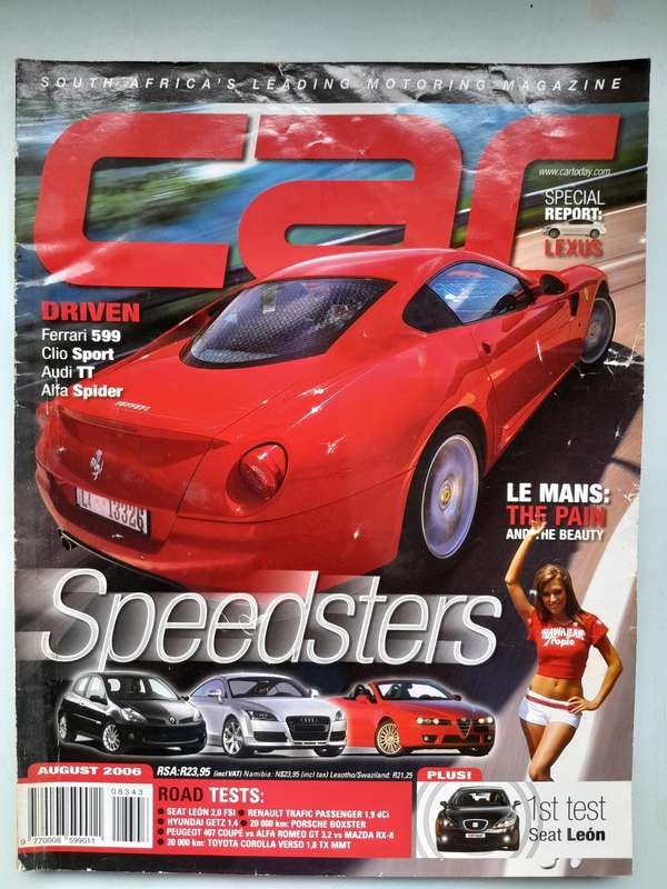 CAR MAGAZINES - August 2006 and September 2006.