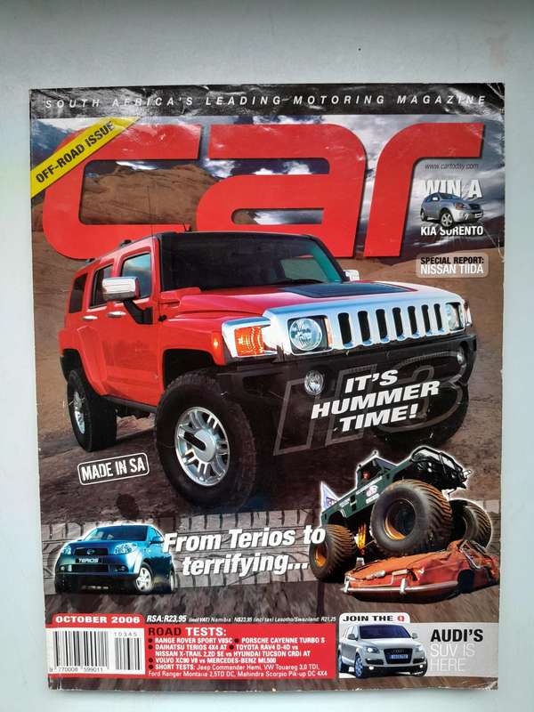 CAR MAGAZINE - October 2006 and December 2006.