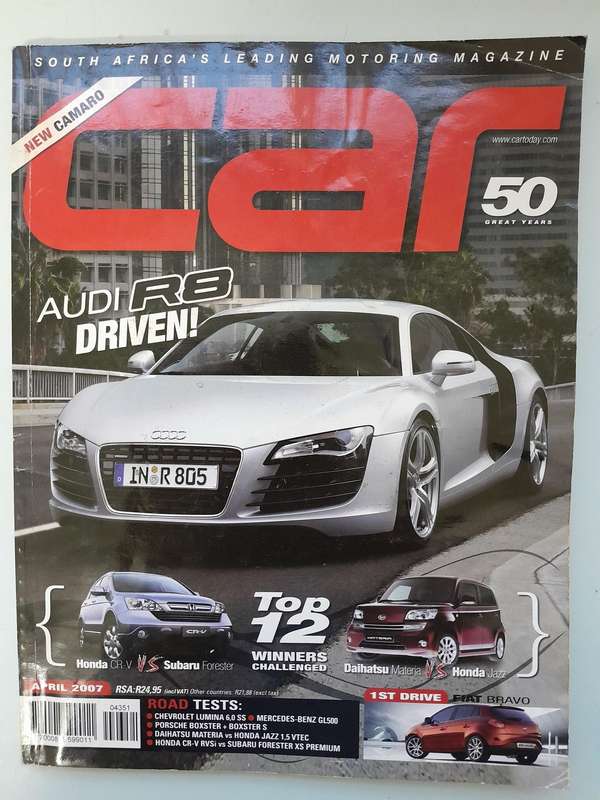 CAR MAGAZINE - March 2007 and April 2007.