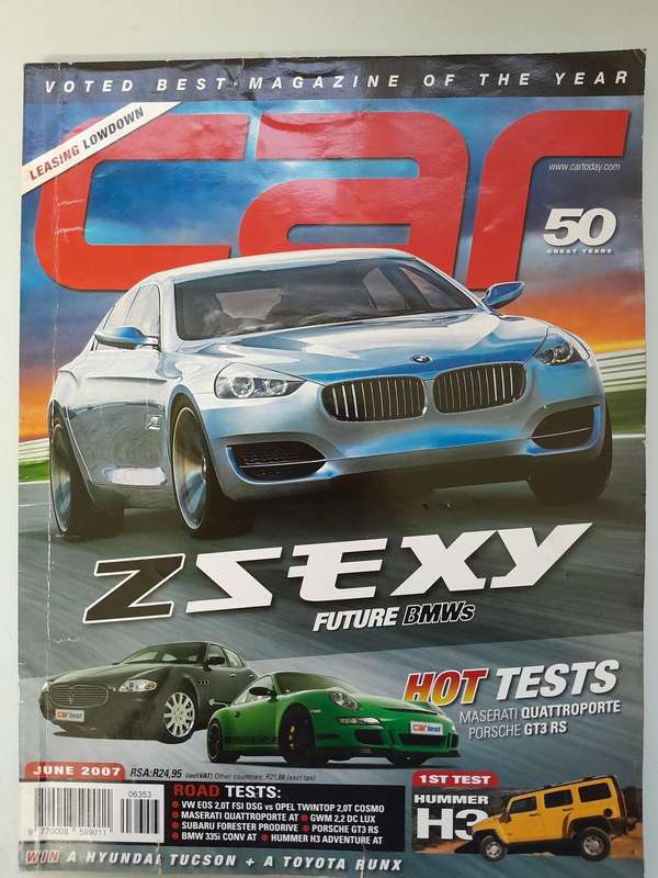 CAR MAGAZINE - May 2007 and June 2007.