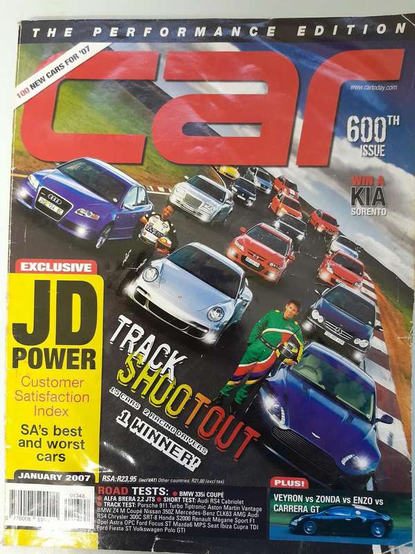 CAR MAGAZINE - January 2007 and February 2007.