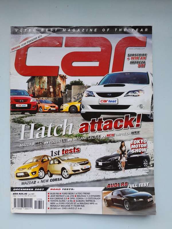 CAR MAGAZINE - December 2007 and February 2009.