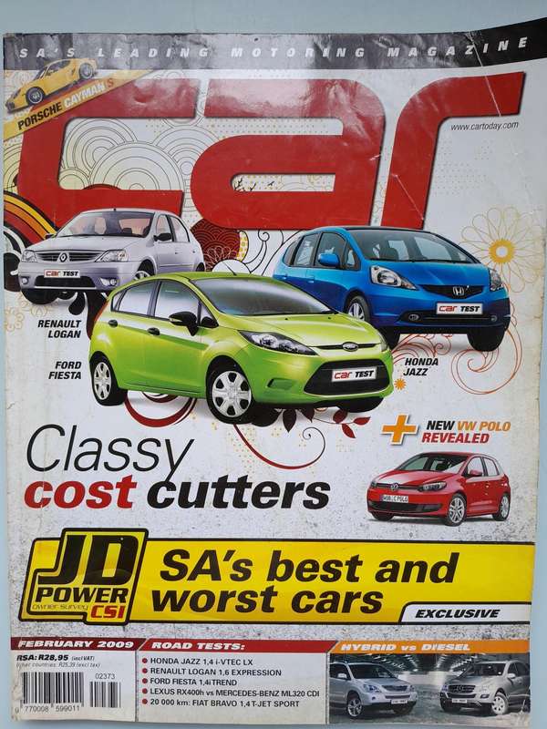 CAR MAGAZINE - December 2007 and February 2009.