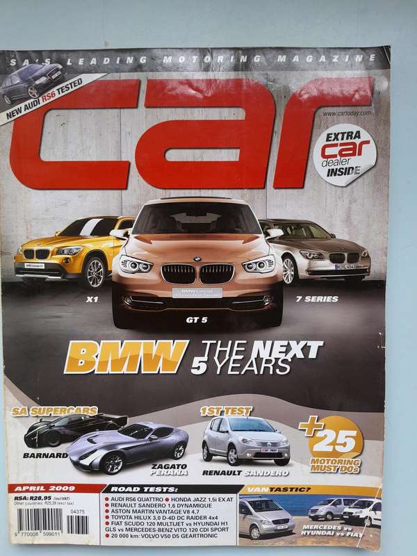CAR MAGAZINE - April 2009 and June 2009.