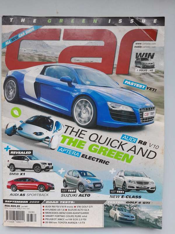 CAR MAGAZINES - September 2009 and October 2009.