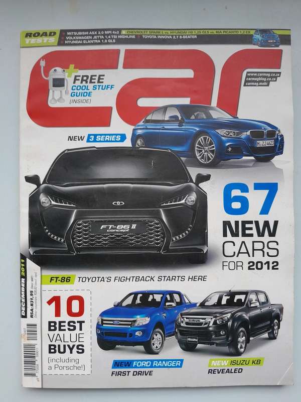 CAR MAGAZINE - December 2011.