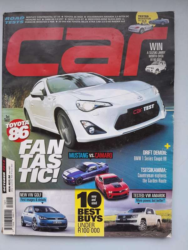 CAR MAGAZINE - January 2008 and October 2012.