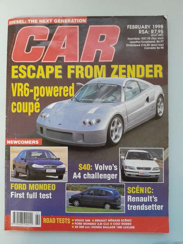 CAR MAGAZINE - February 1998 and October 1998.