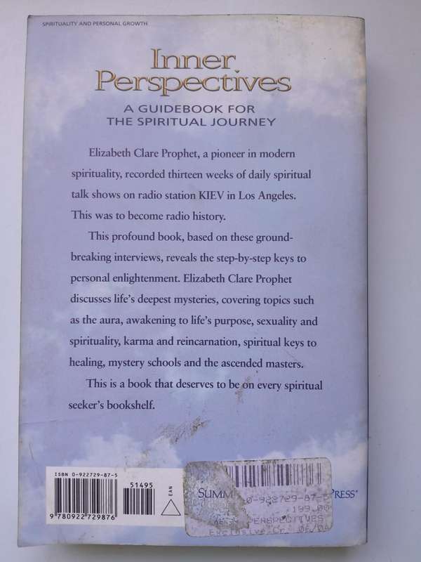 Inner Perspectives - A guidebook for the Spiritual Journey - Elizabeth Clare Prophet.