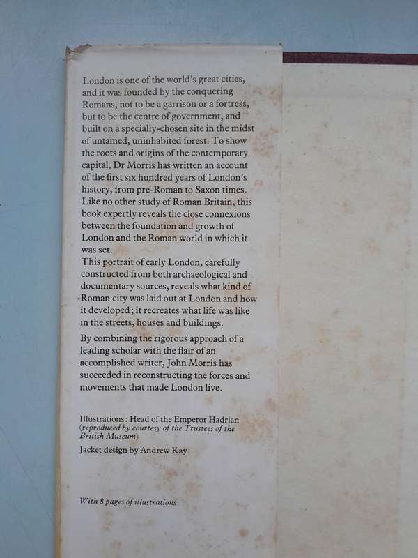 LONDINIVM - London in the Roman Empire - John Morris