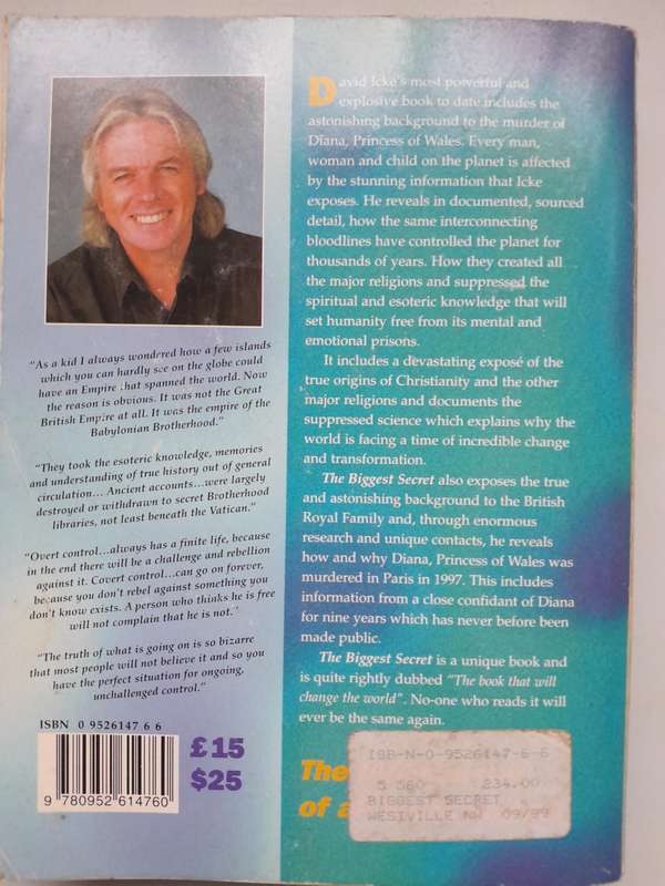 The Biggest Secret - David Icke