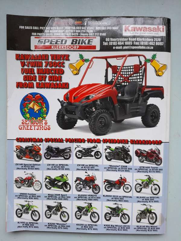 BIKE SA MAGAZINE - December 2008 and December 2009.