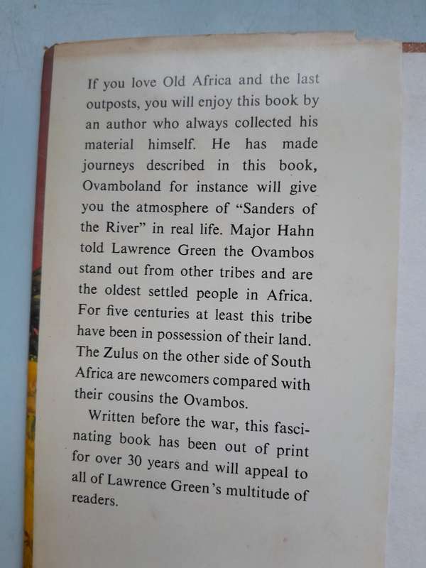 OLD AFRICA UNTAMED - LAWRENCE G. GREEN