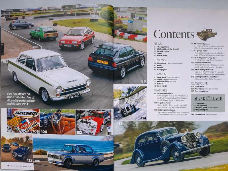 CLASSIC & SPORTS CAR - JUNE 2023 and AUGUST 2023.