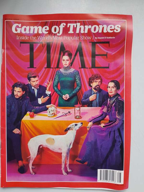GAME OF THRONES - Time Magazine July 10/17 2017 - Collectors Item.
