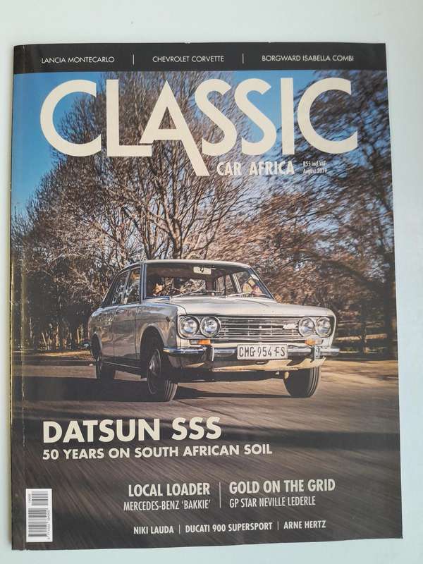 CLASSIC CAR AFRICA August 2019.