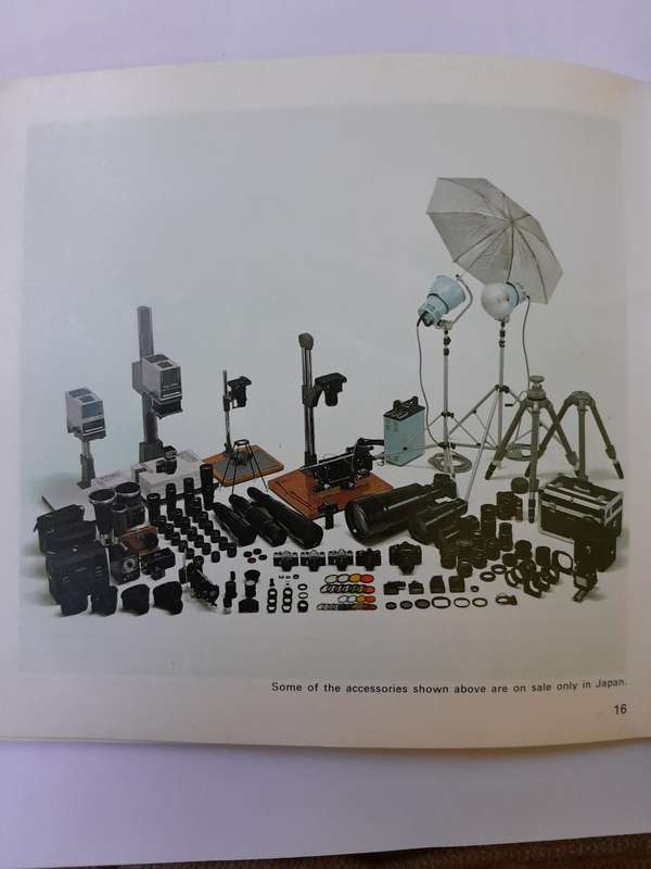 ASAHI PENTAX - Complete System of Photography and SP1000 Camera owners manual.