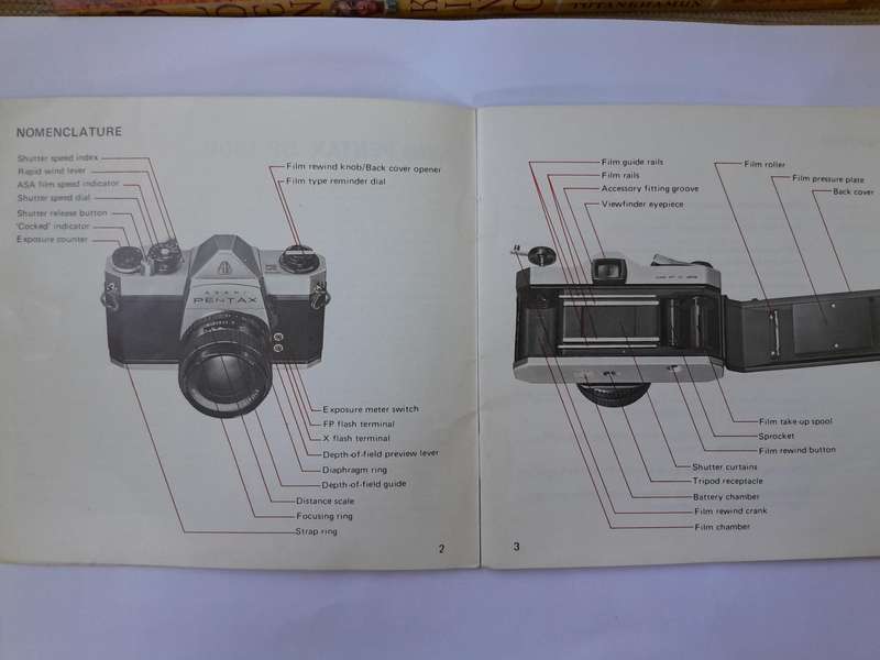 ASAHI PENTAX - Complete System of Photography and SP1000 Camera owners manual.