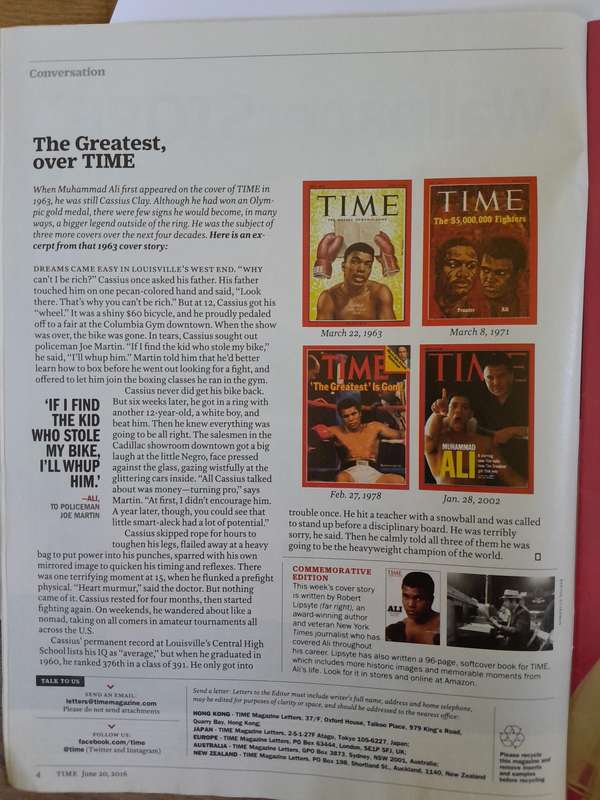 TIME MAGAZINE - 5 Collectors issues.