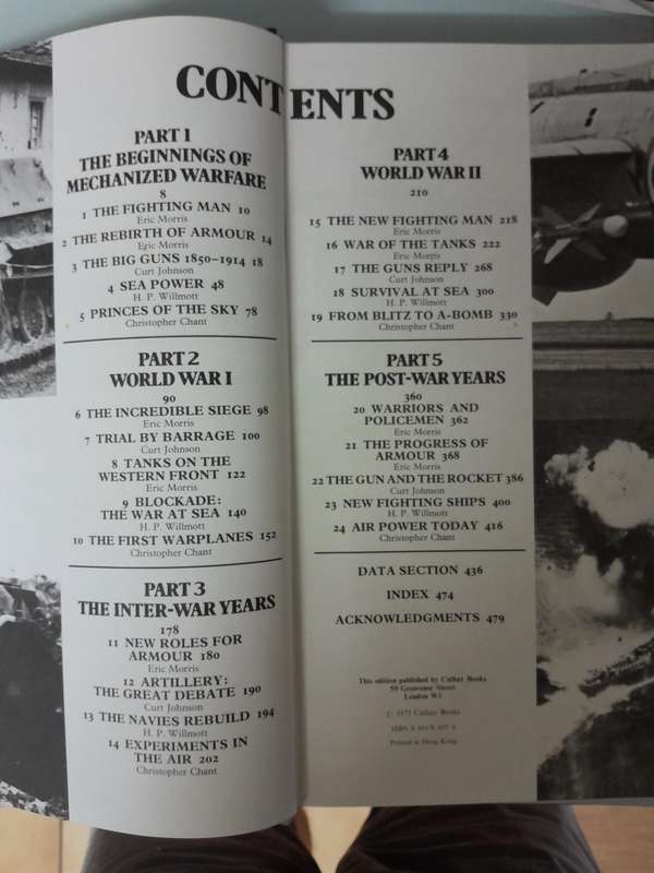 WEAPONS & WARFARE OF THE 20th CENTURY.