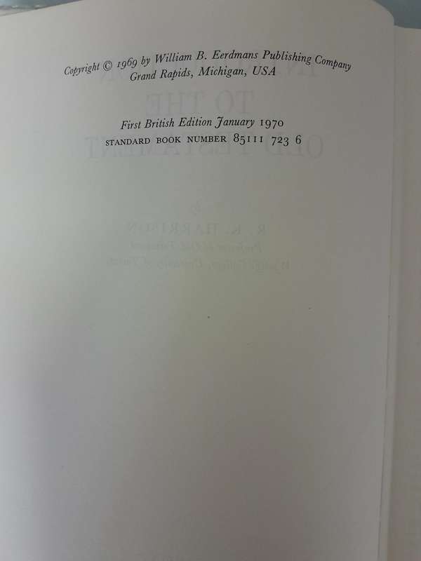 Introduction to the Old Testamant