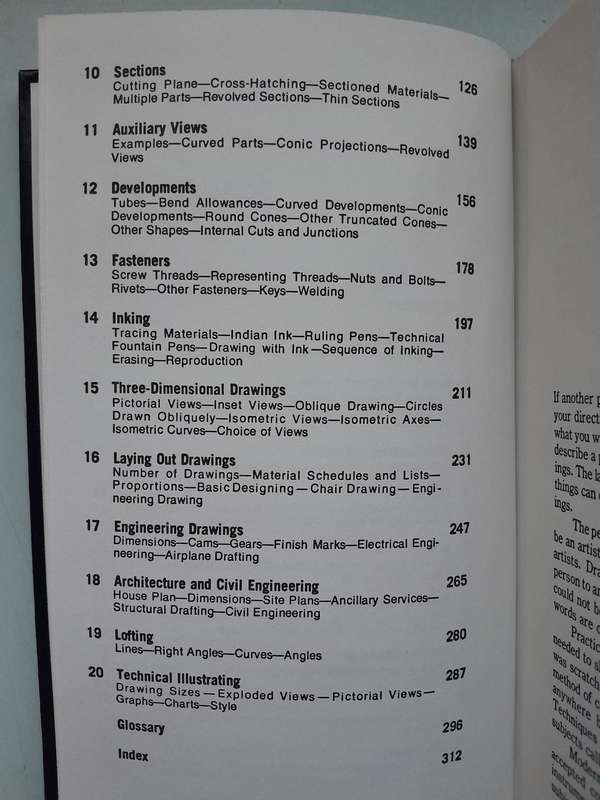 THE COMPLETE HANDBOOK OF DRAFTING - PERCY W. BLANDFORD.