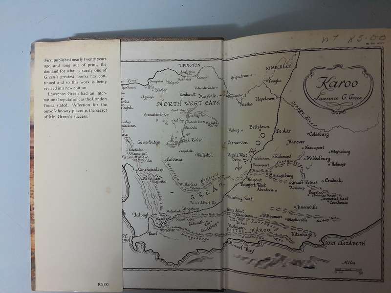 Karoo - Lawrence G. Green. - Reprint 1973.