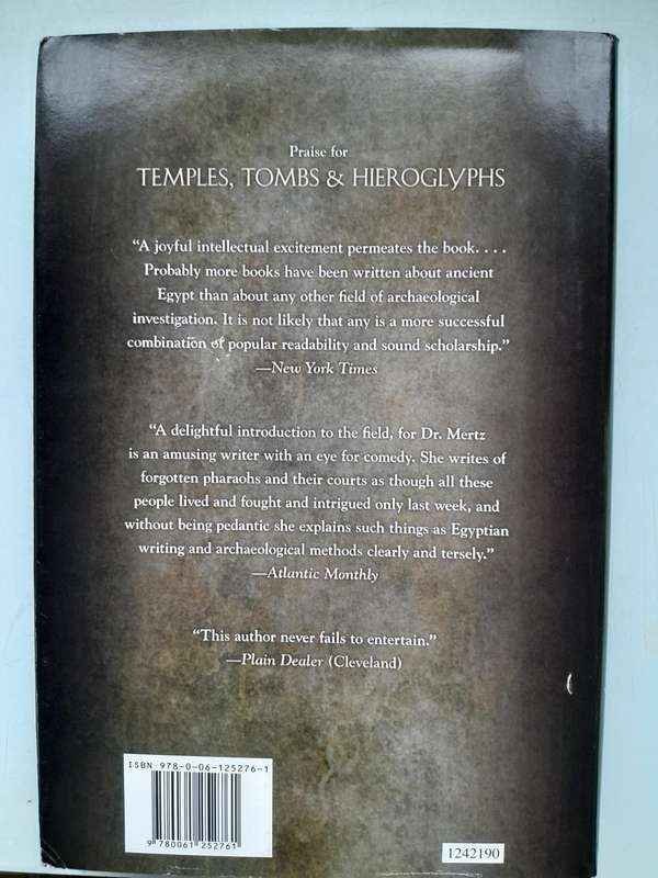 Temples, Tombs & Hieroglyphs, A Popular History of Ancient Egypt - Barbara Mertz