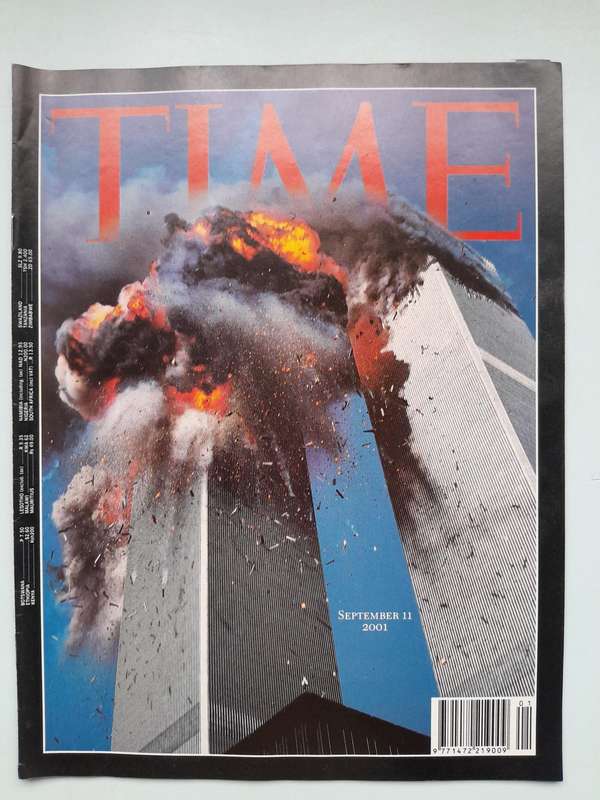 Time Magazine - Commemorative issue September 11 2001 and Special Issue September 24, 2001.