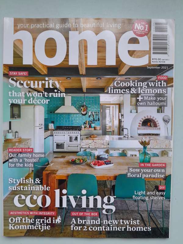 HOME MAGAZINE - August 2021, September 2021, March 2022, May/June 2022 and May/June 2023. (5 Mags)