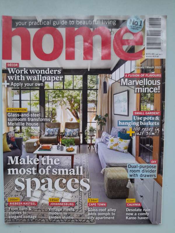 HOME MAGAZINE - August 2021, September 2021, March 2022, May/June 2022 and May/June 2023. (5 Mags)