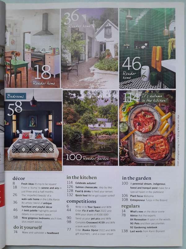 HOME MAGAZINE - August 2021, September 2021, March 2022, May/June 2022 and May/June 2023. (5 Mags)