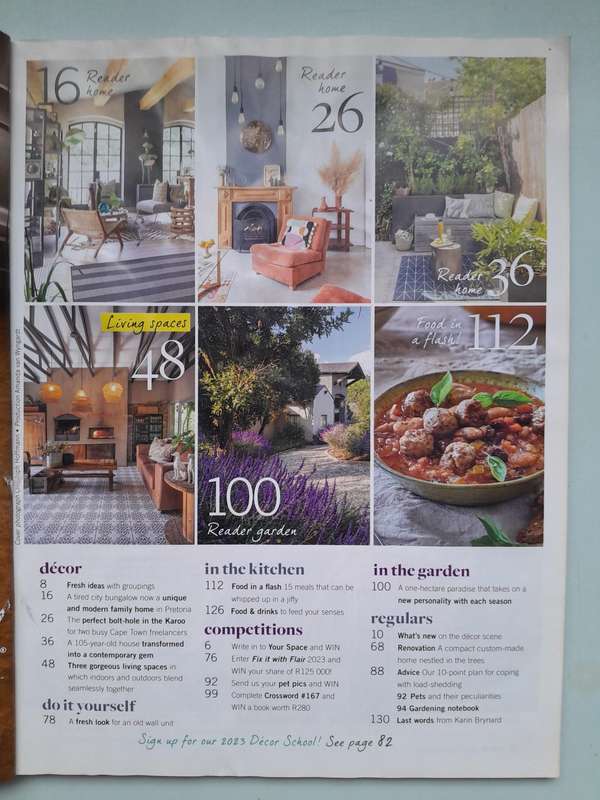 HOME MAGAZINE - August 2021, September 2021, March 2022, May/June 2022 and May/June 2023. (5 Mags)